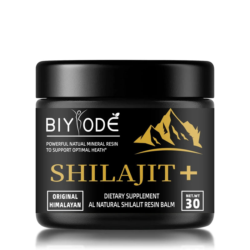 SHILIJAT fulvic 30g dietary supplement with 100% pure Himalayan resin for energy and immunity support.