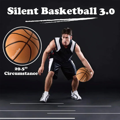 PALLA BASKET SILENZIOSA, pallone silenzioso per indoor (size 7)