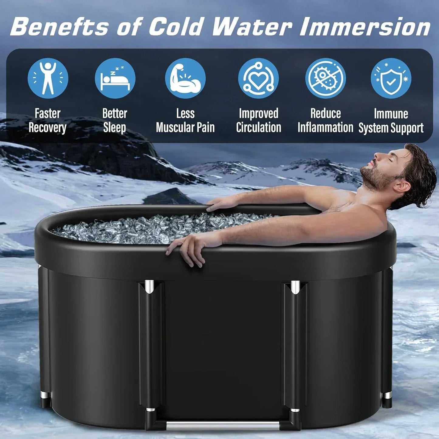 ICE BATH, Vasca per il Recupero Muscolare (Best Seller)